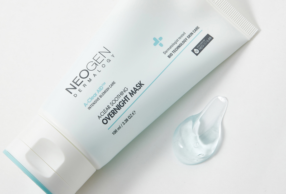 Neogen Soothing night Face mask for problem skin Dermalogy a-clear soothing overnight