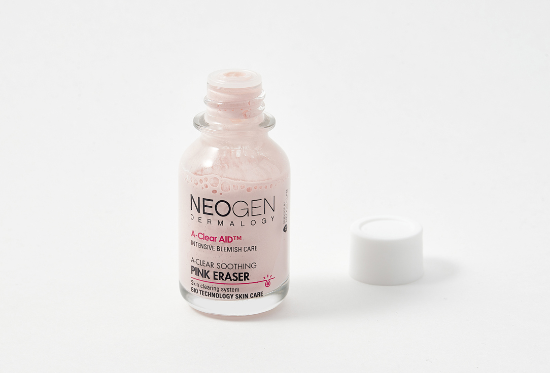 Neogen Soothing topical cream against skin blemishes A-clear soothing pink eraser