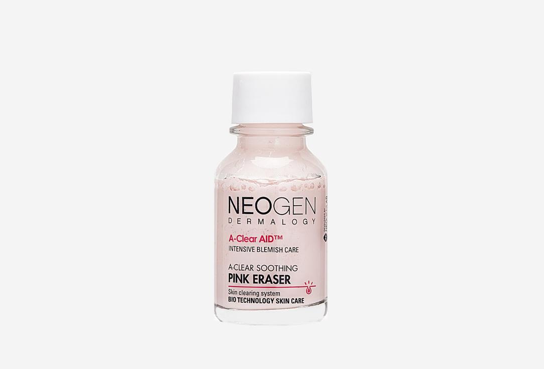 Neogen Soothing topical cream against skin blemishes A-clear soothing pink eraser