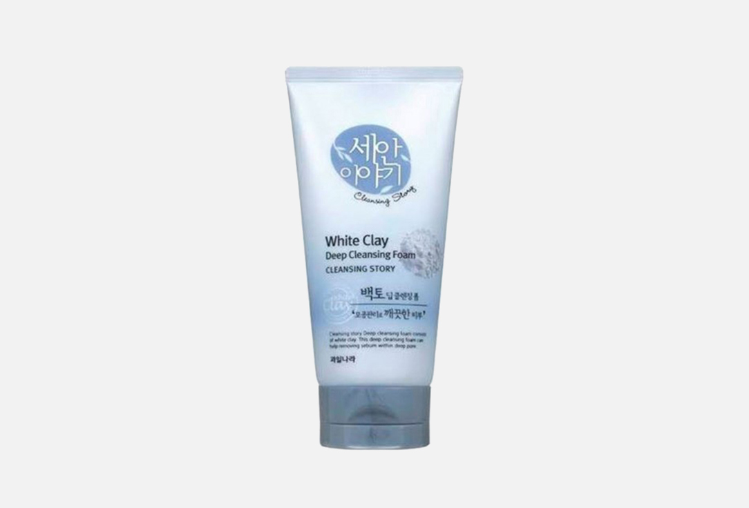 Welcos Cleansing face foam Cleansing story white clay