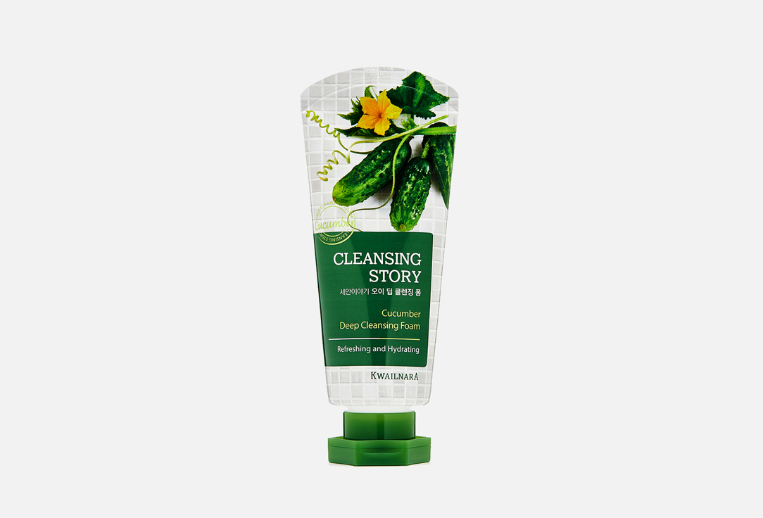 Welcos Cleansing face foam Cleansing story cucumber