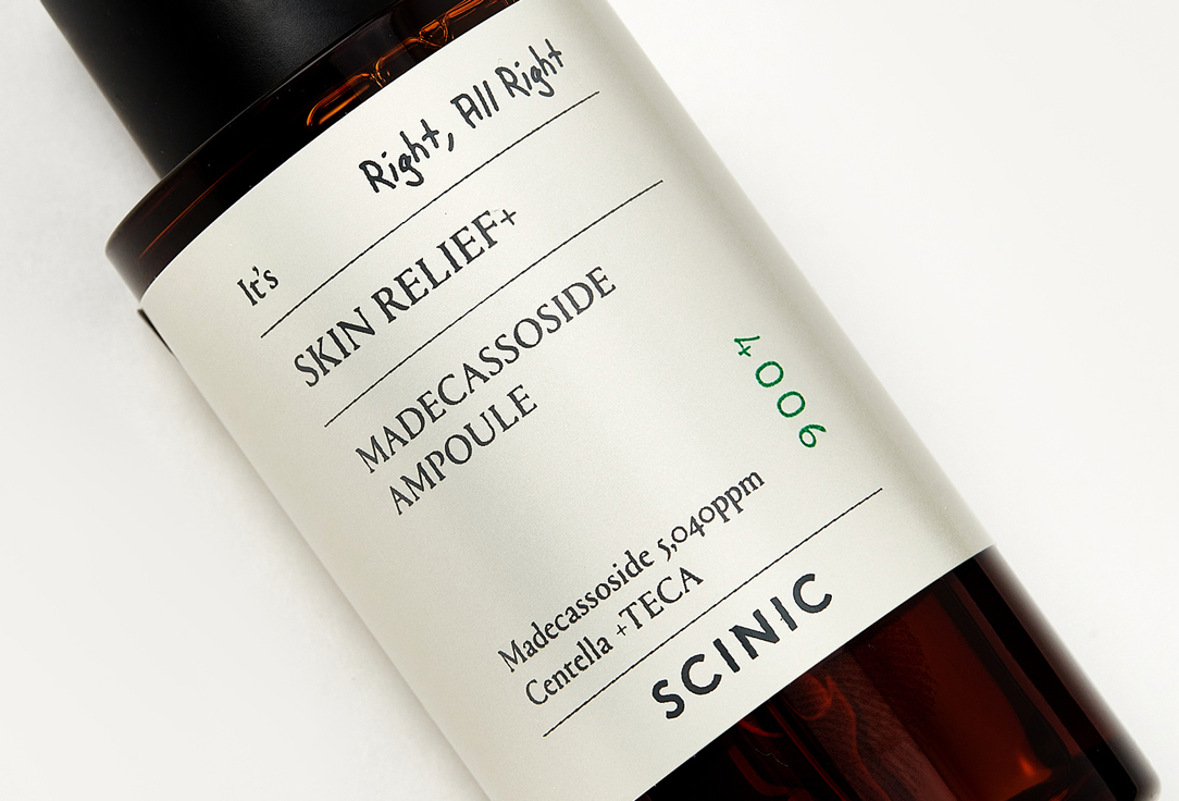 SCINIC Revitalizing ampoule Skin Relief+ Madecassoside