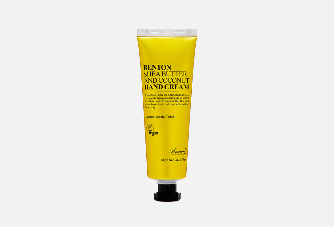 Benton Nourishing hand cream Shea butter and coconut