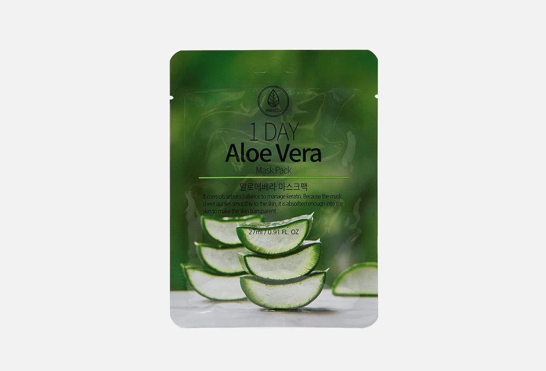 MEDB Face sheet mask 1 Day Aloe Vera