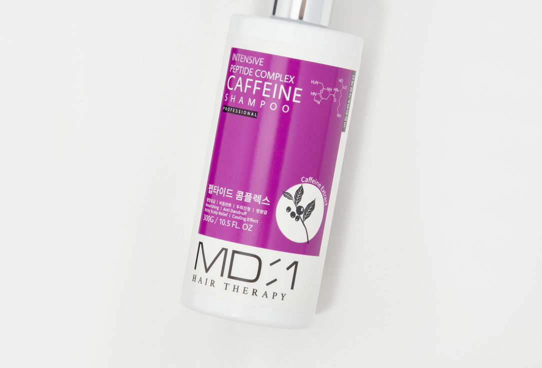 MD-1 Shampoo Intensive peptide complex caffeine