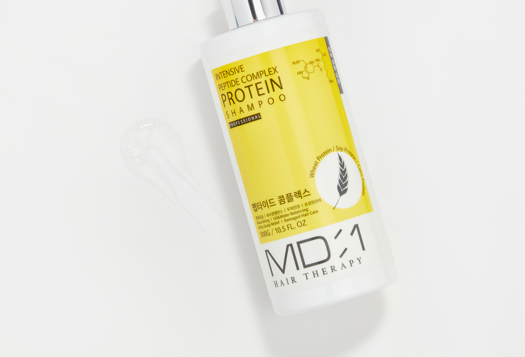 MD-1 Shampoo Intensive peptide complex protein