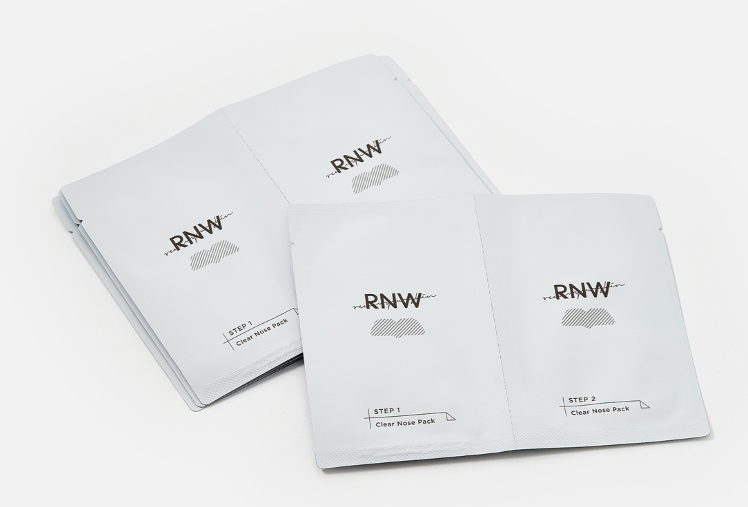 RNW Set of cleansing masks for the nose Goodbye blackhead