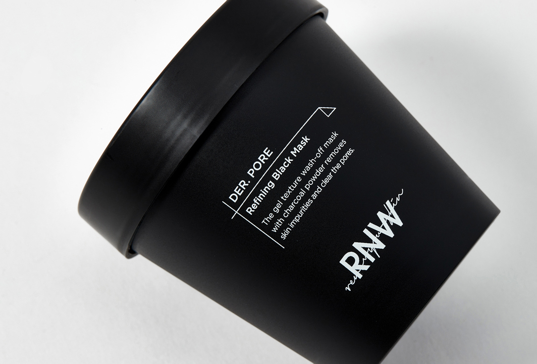 RNW Face mask Pore refining black