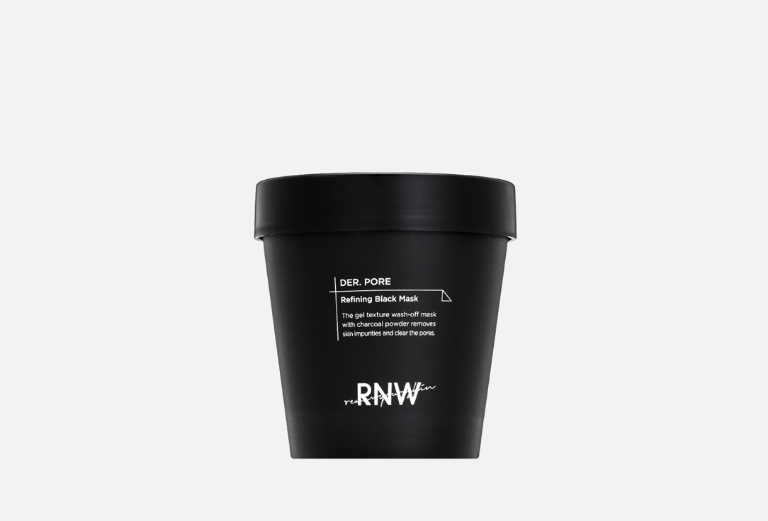 RNW Face mask Pore refining black