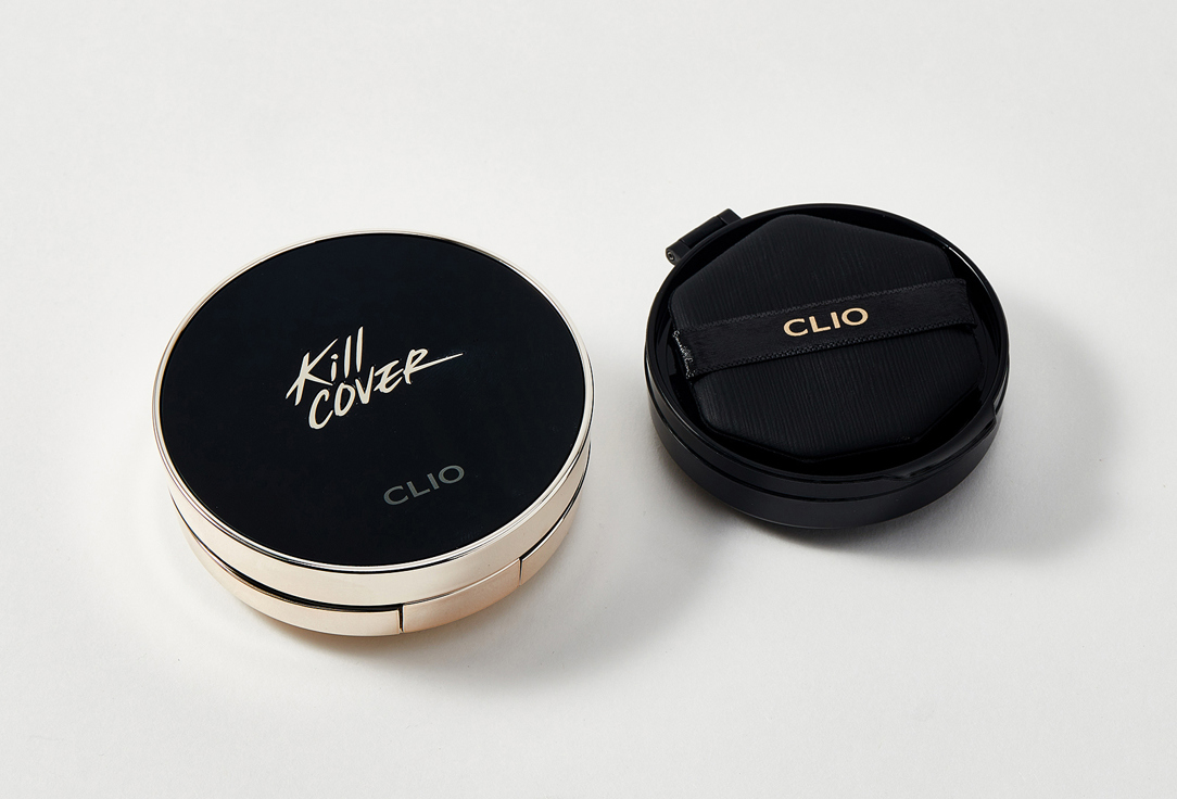 Clio Cushion foundation SPF50+ Pa+++ Kill cover Fixer