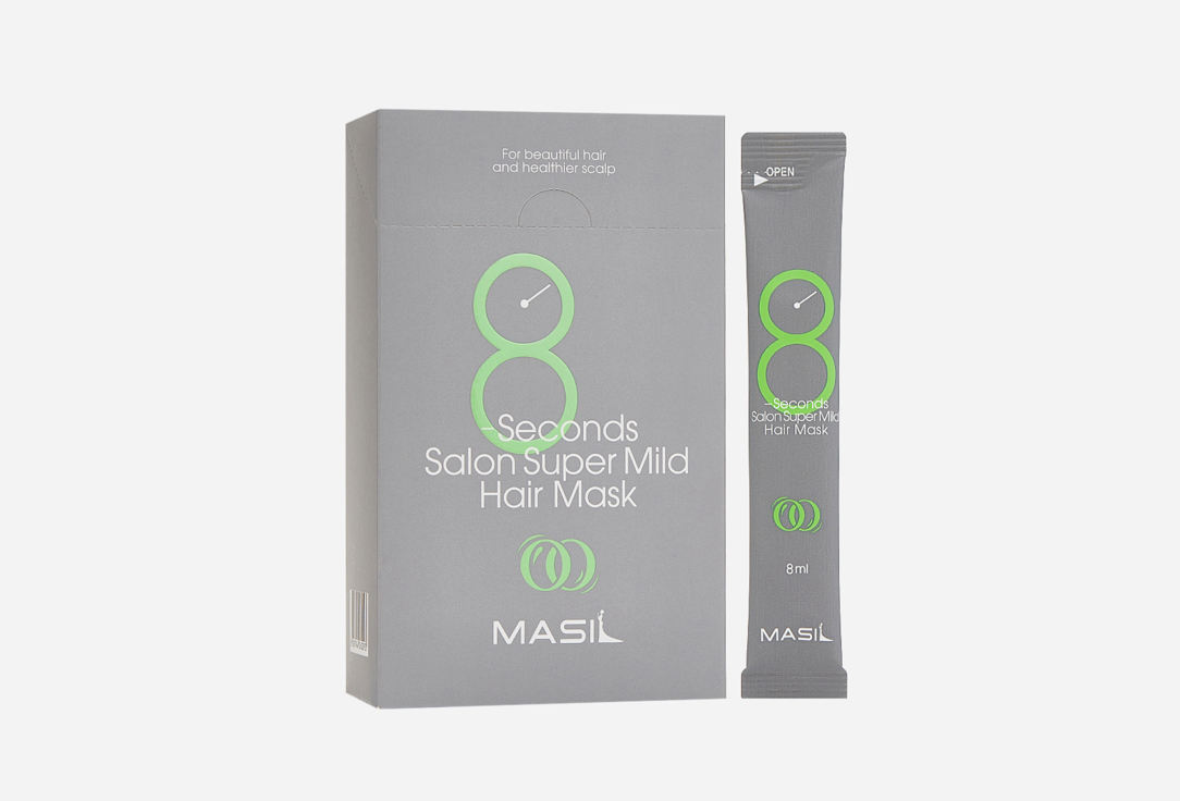 Express mask for scalp and hair MASIL 8 Seconds Salon Super Mild Hair Mask 