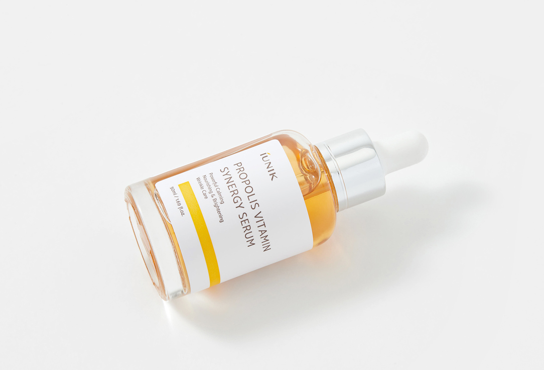 iUNIK Synergy Serum gives brightness and radiance Propolis Vitamin