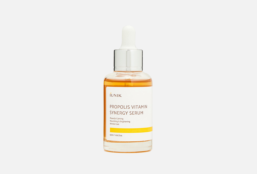 iUNIK Synergy Serum gives brightness and radiance Propolis Vitamin