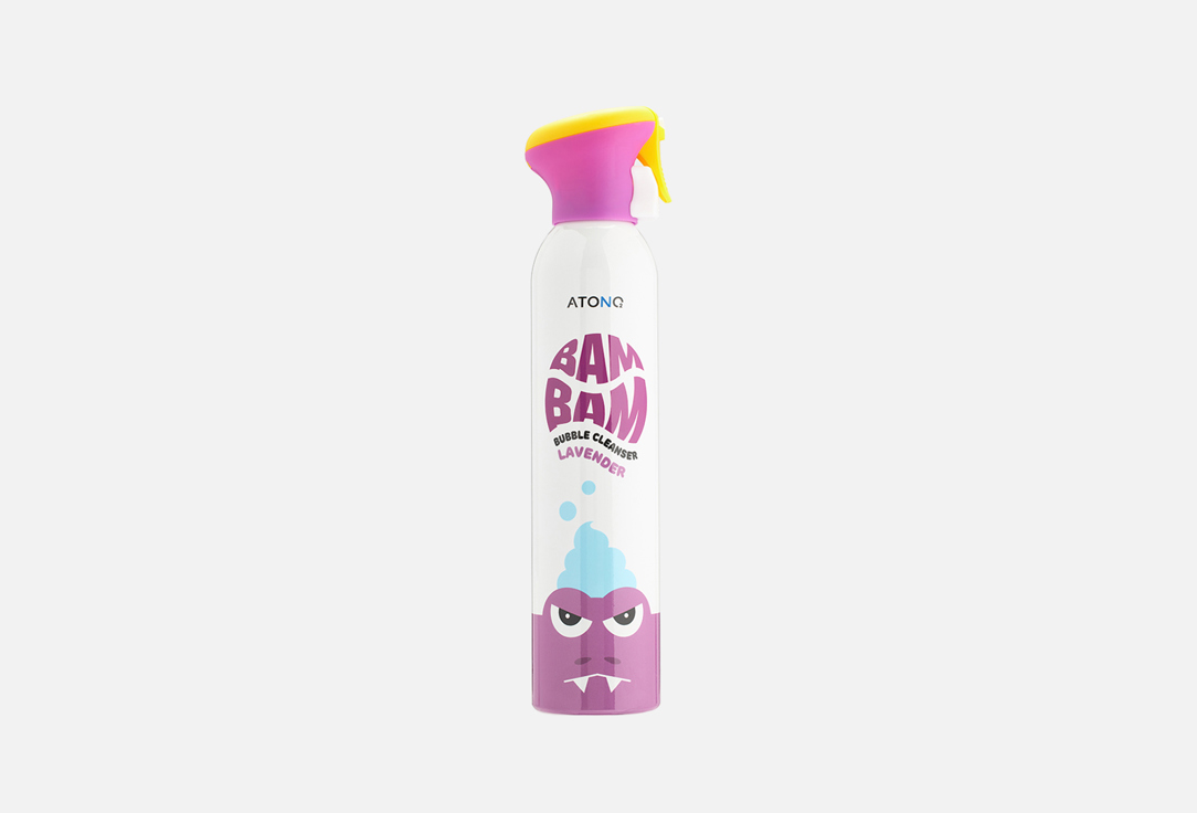 ATONO2 Baby face and body wash Bam bam bubble lavender