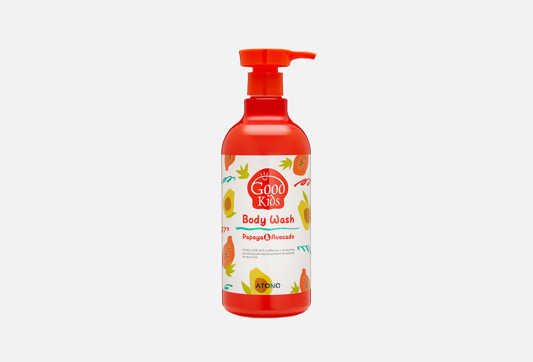 ATONO2 Baby shower gel Good kids papaya & avocado