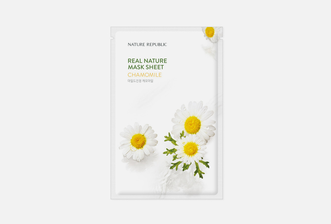 Nature Republic Face Mask Real Nature Chamomile