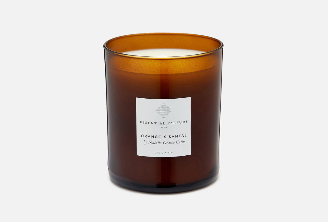 ESSENTIAL PARFUMS PARIS Candle Orange X Santal By Natalie Gracia-Cetto