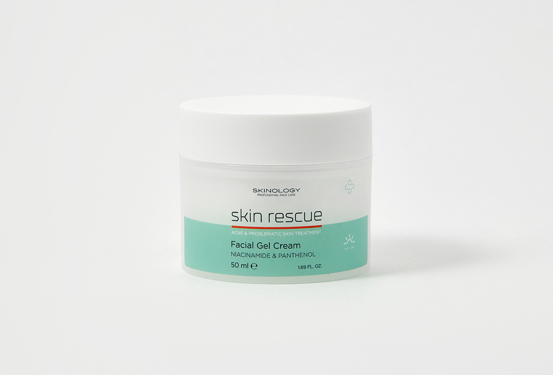 SKINOLOGY Face gel cream Skin rescue niacinamide & panthenol