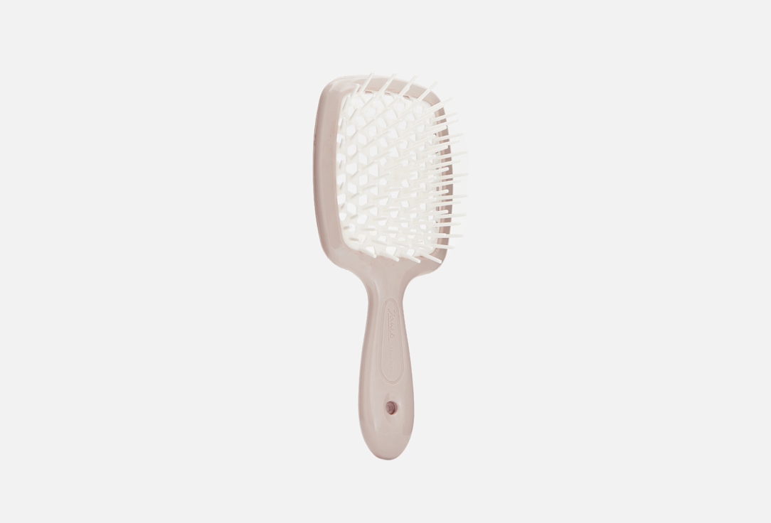 Janeke  small Hair brush Superbrush Gray White 