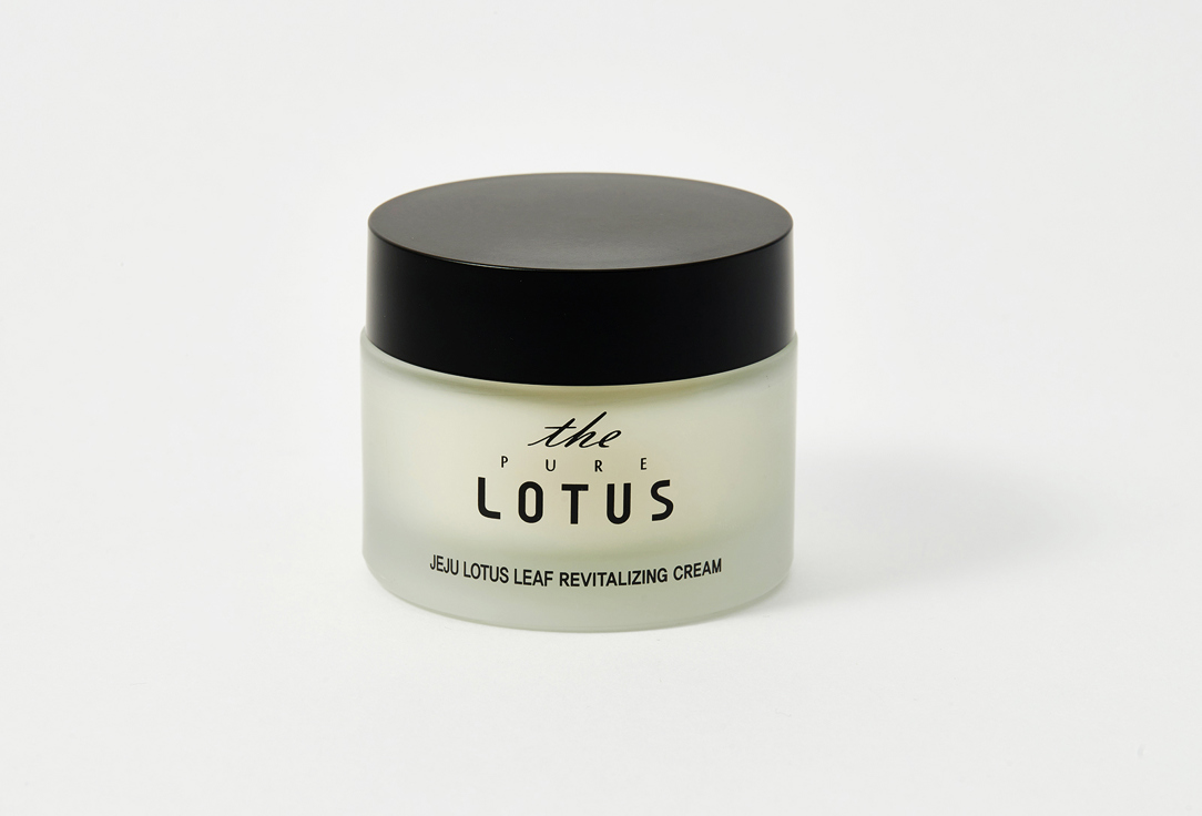 THE PURE LOTUS Rejuvenating face cream Jeju Lotus Leaf