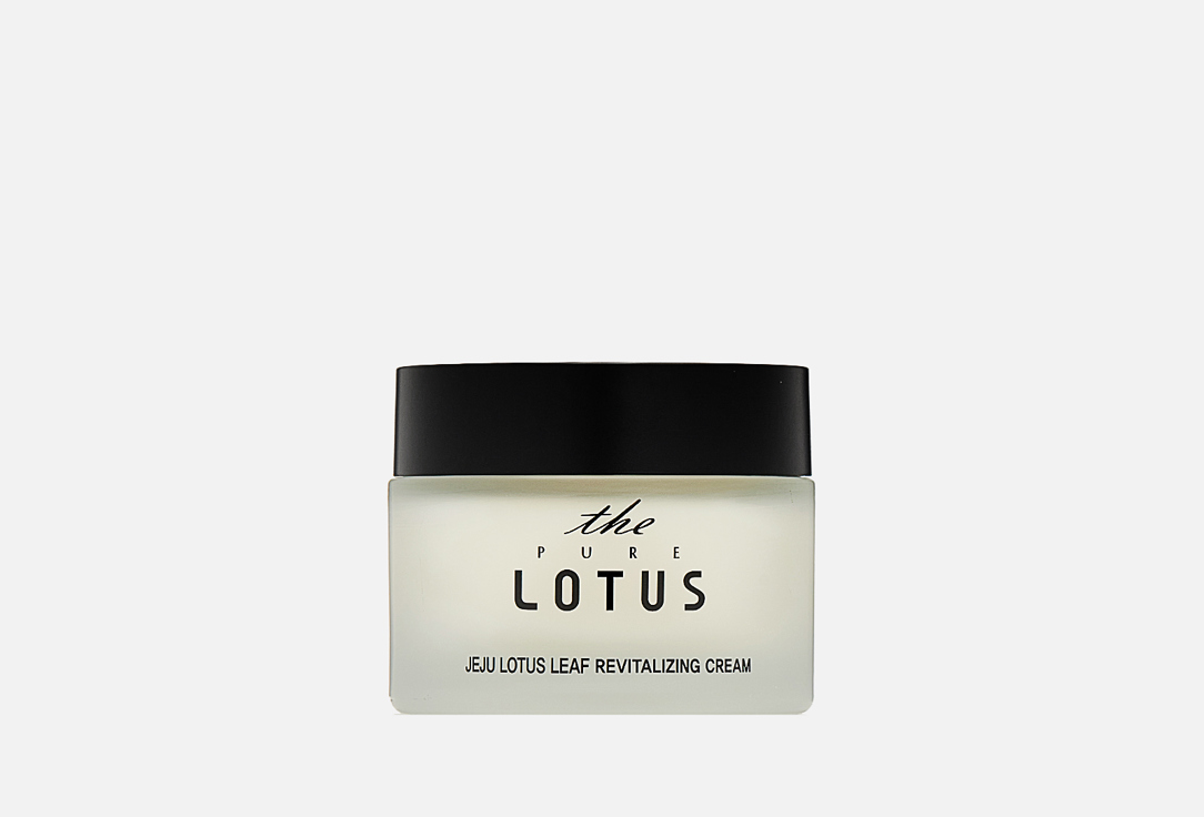 Rejuvenating face cream THE PURE LOTUS Jeju Lotus Leaf Revitalizing Cream 