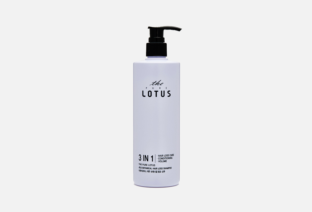Shampoo to strengthen, soften and thicken hair THE PURE LOTUS Jeju Botanical Hair Loss Shampoo 