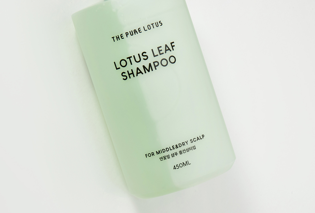 THE PURE LOTUS Shampoo for sensitive and dry scalp Lotus Leaf