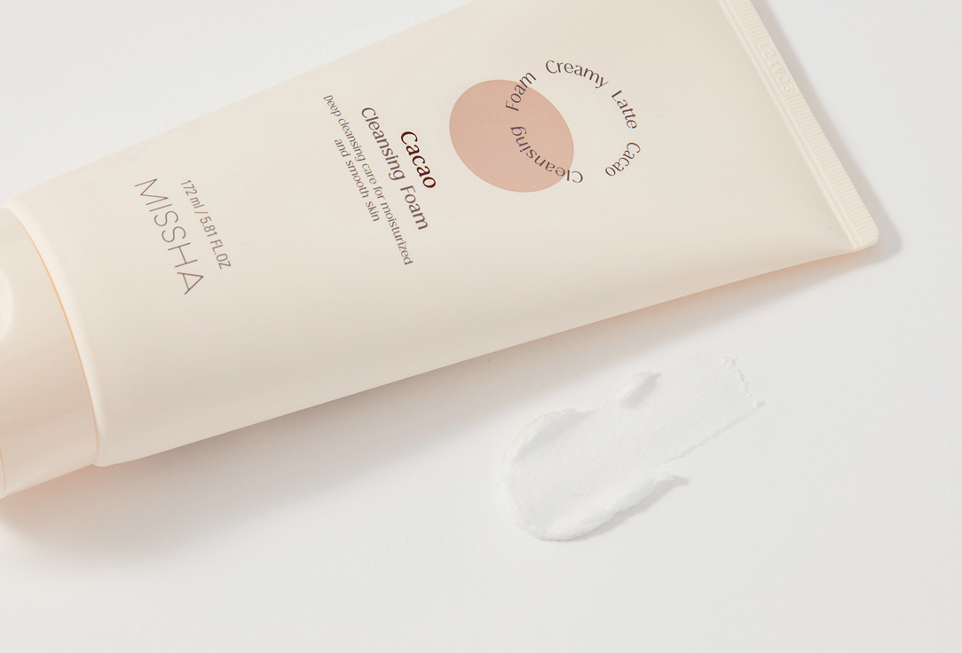 Missha Face Cleansing Foam Creamy Latte - Cacao