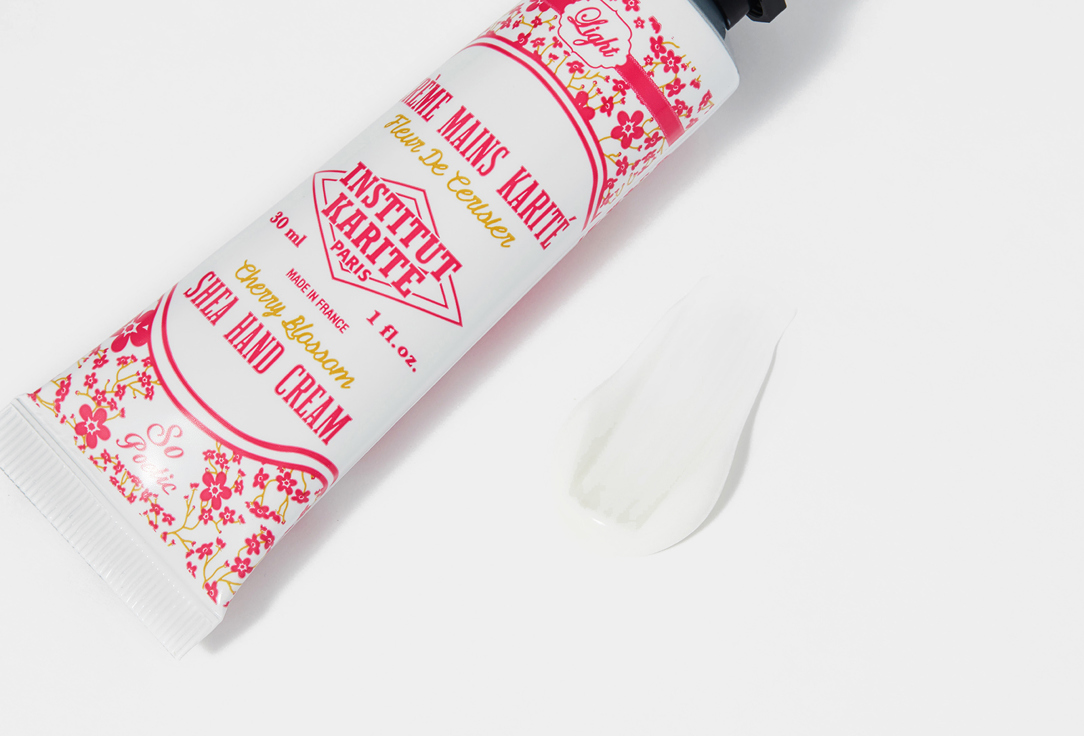 INSTITUT KARITE PARIS Light shea hand cream Cherry Blossom Perfume