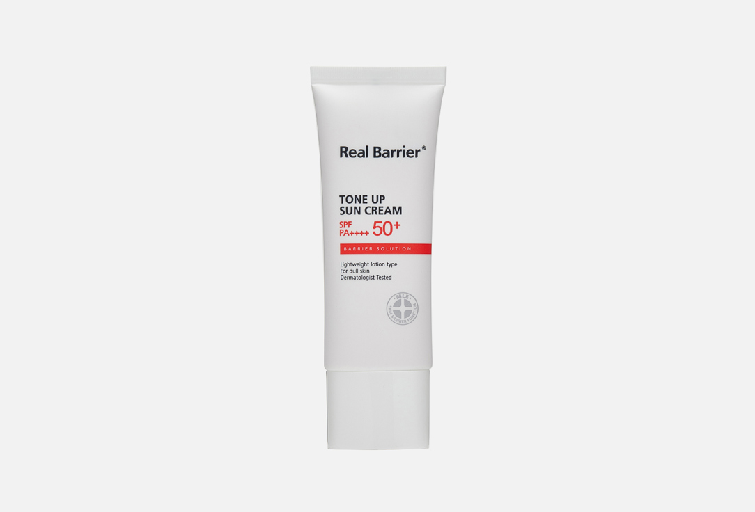 Real Barrier Sunscreen For Face SPF50+ PA++++ Tone Up