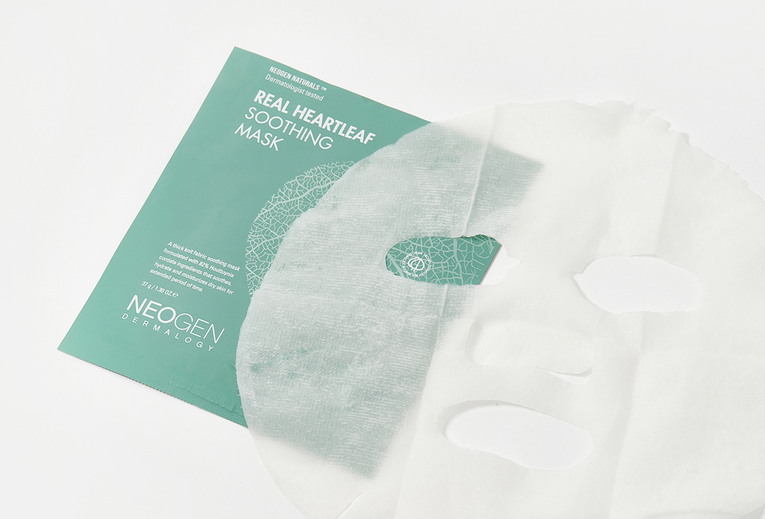 Neogen Soothing Face Sheet Mask with Houttuynia Real heartleaf soothing