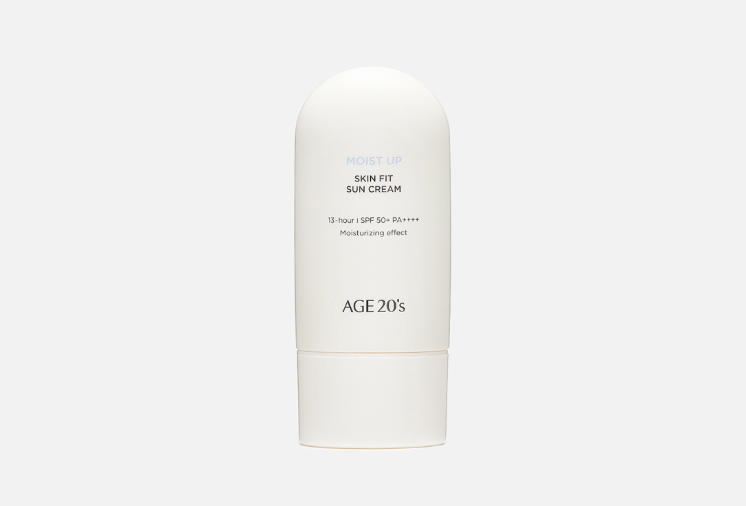 AGE 20s Sunscreen cream SPF 50+ PA++++ Moist up Skin Fit