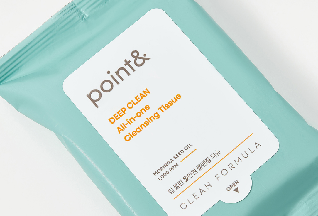 point& Cleansing tissue Deep Clean All-in-one