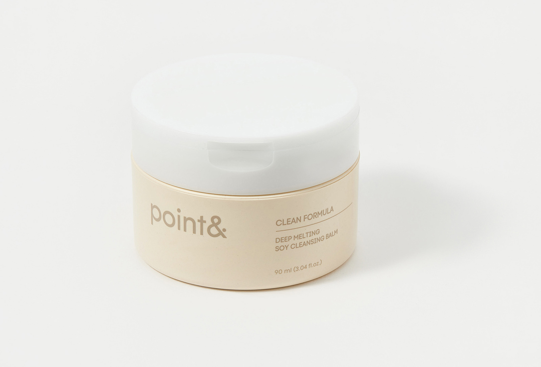 point& Face cleansing balm Deep Melting Soy