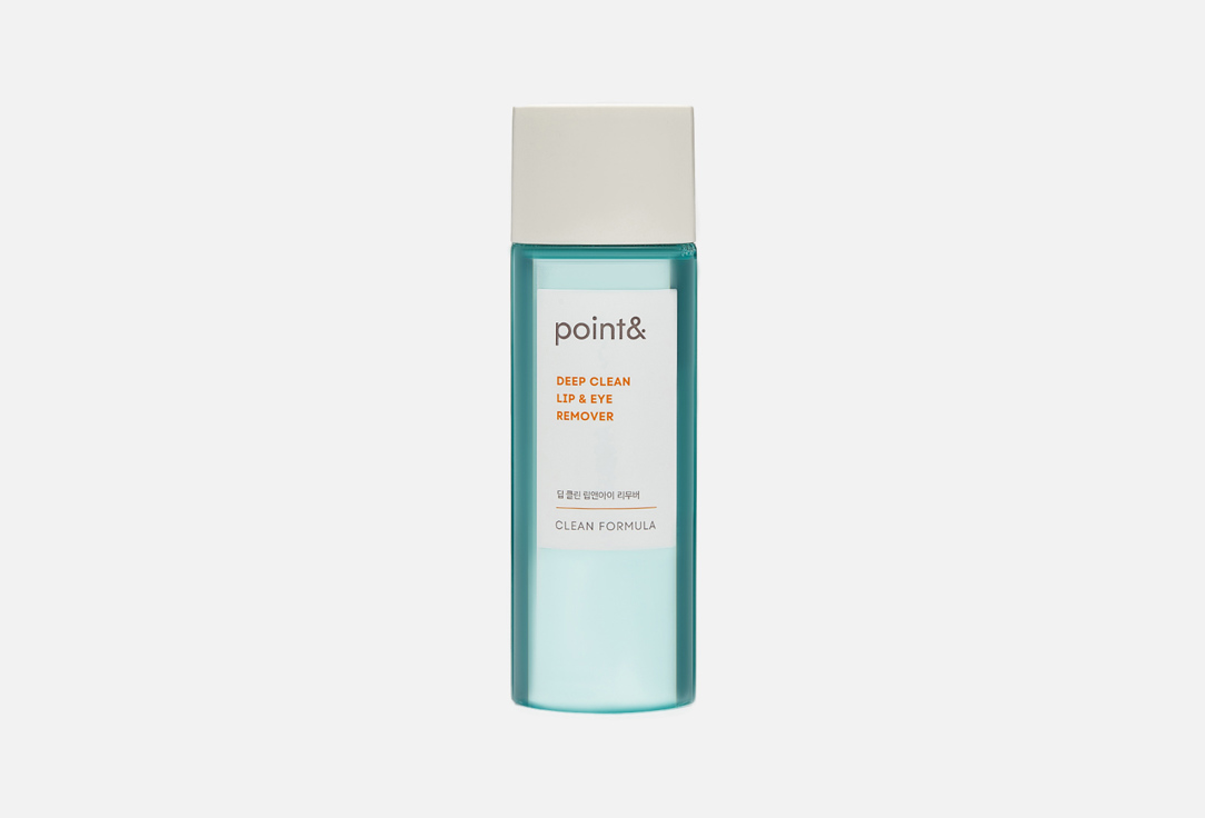 point& Eye and lip makeup remover Deep clean all kill