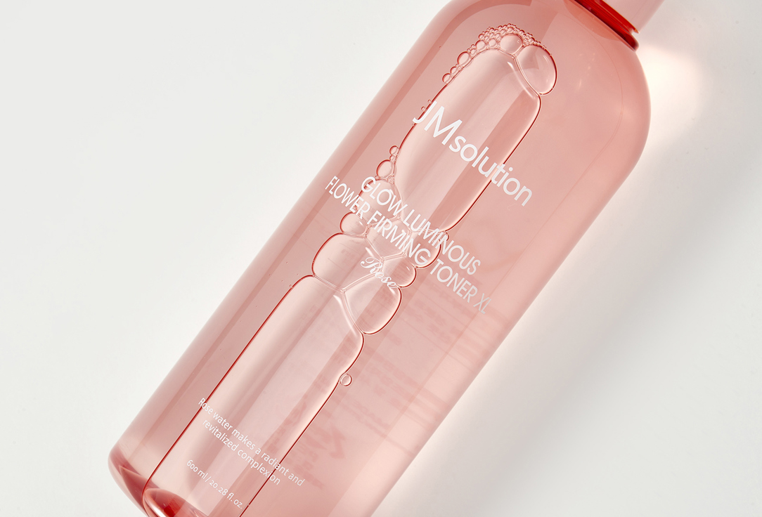 JMsolution Face toner Glow Luminous Flower Firming Toner XL Rose