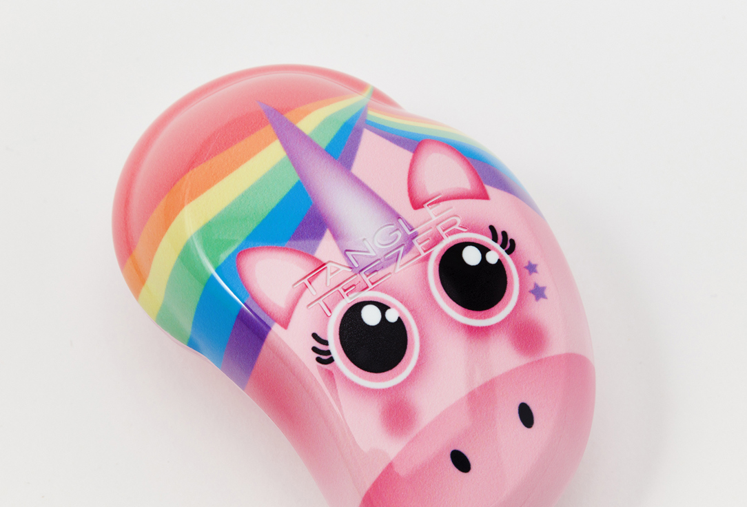 Tangle Teezer hair comb Tangle teezer children's comb the original mini rainbow the unicorn