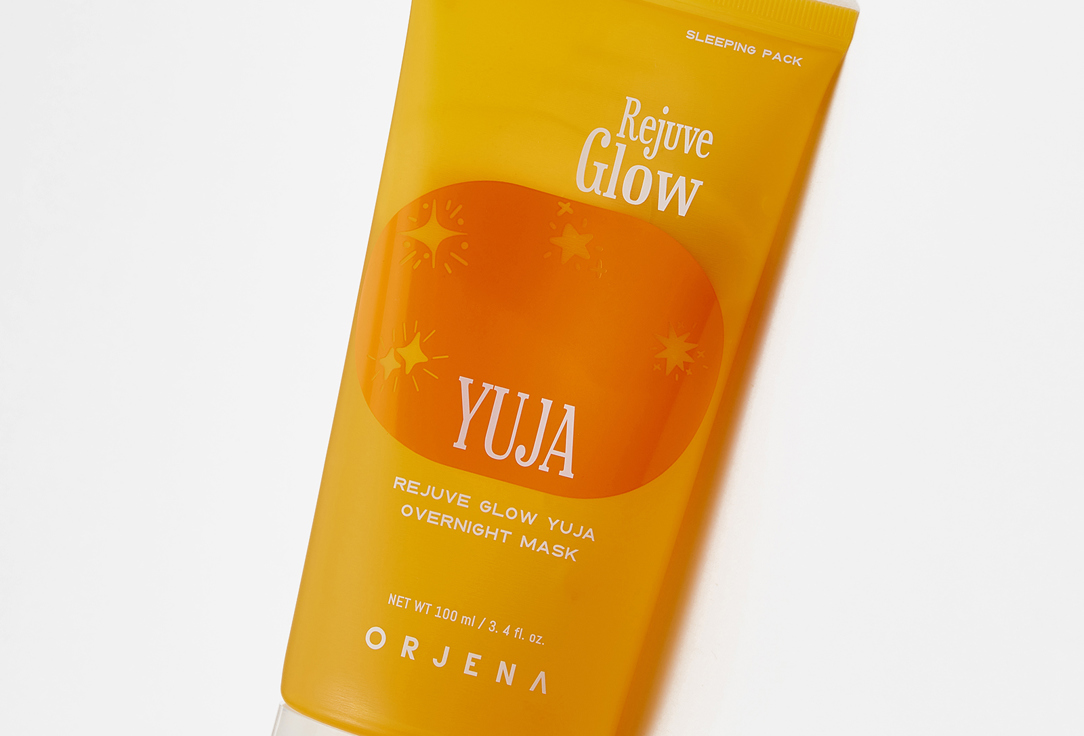 ORJENA Nourishing face gel mask Rejuve Glow Yuja Overnight