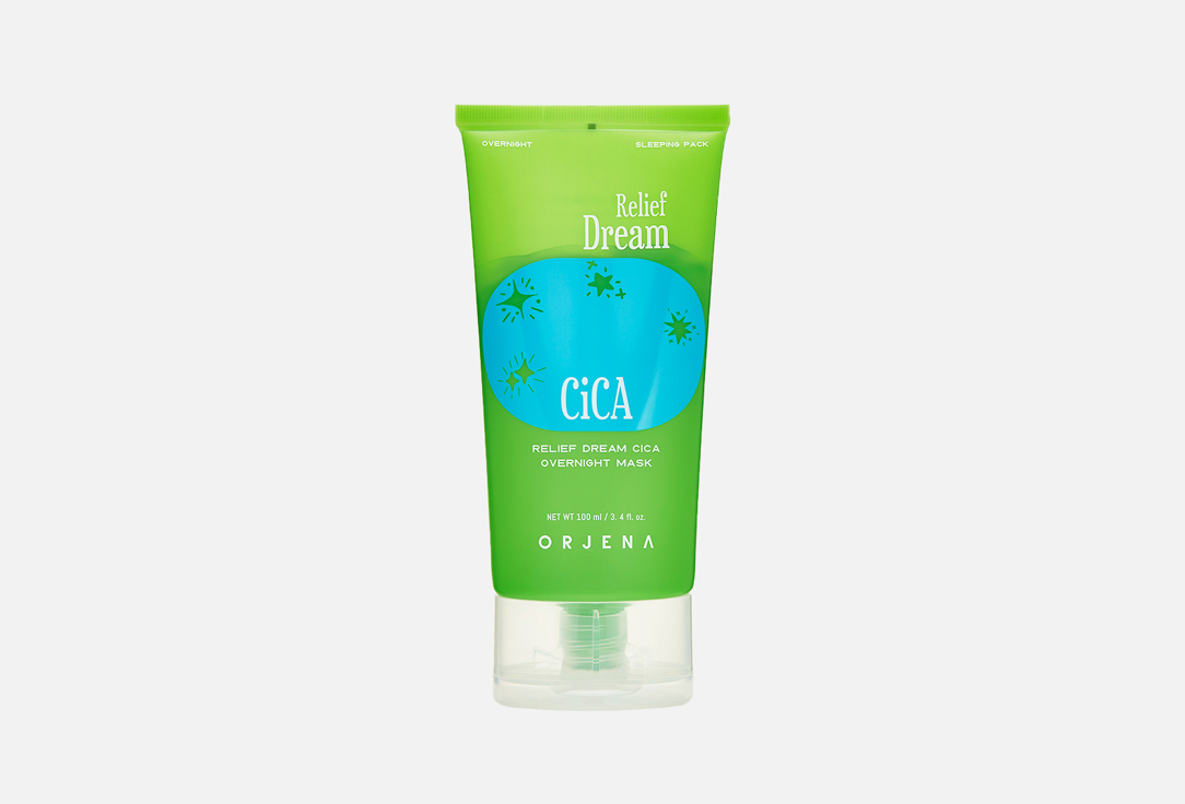 ORJENA Soothing Face Gel Mask Relief Dream Cica Overnight