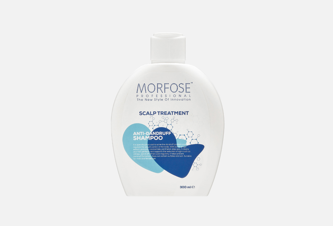 Morfose Scalp Treatment Anti Dandruff Shampoo Anti-Dandruff Shampoo And Sebum Regulation Thanks To Salicylic Acid