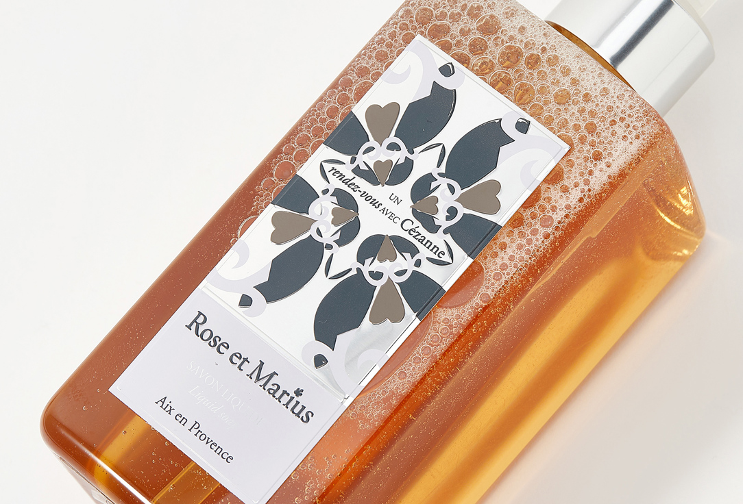 Rose et Marius Liquid soap for hands and body Un rendez-vous avec Cezanne