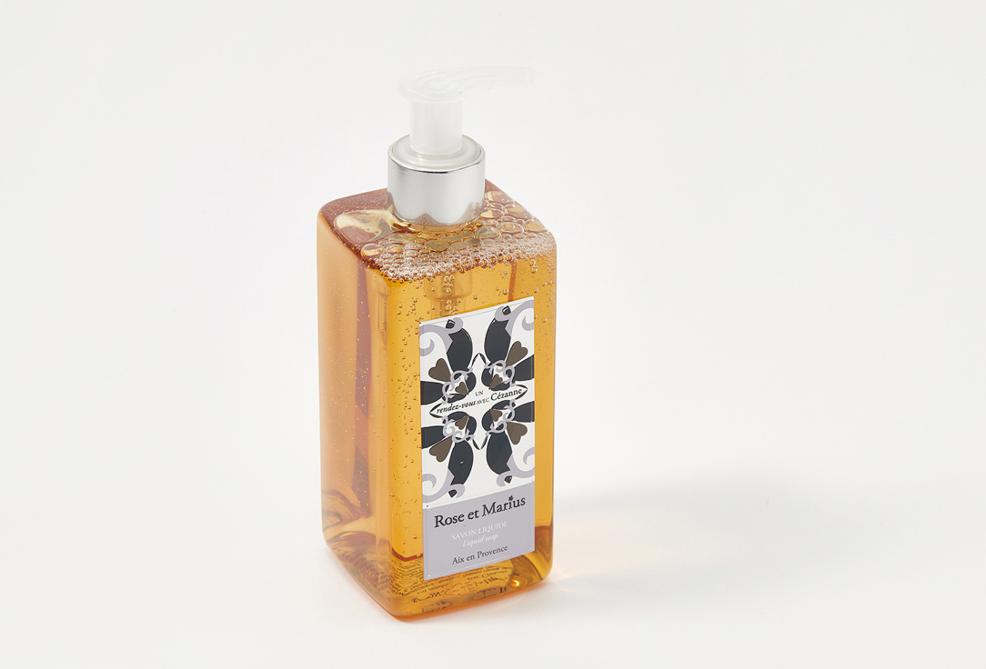 Rose et Marius Liquid soap for hands and body Un rendez-vous avec Cezanne