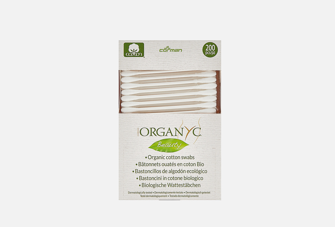 Organyc Cotton swabs Made from organic cotton