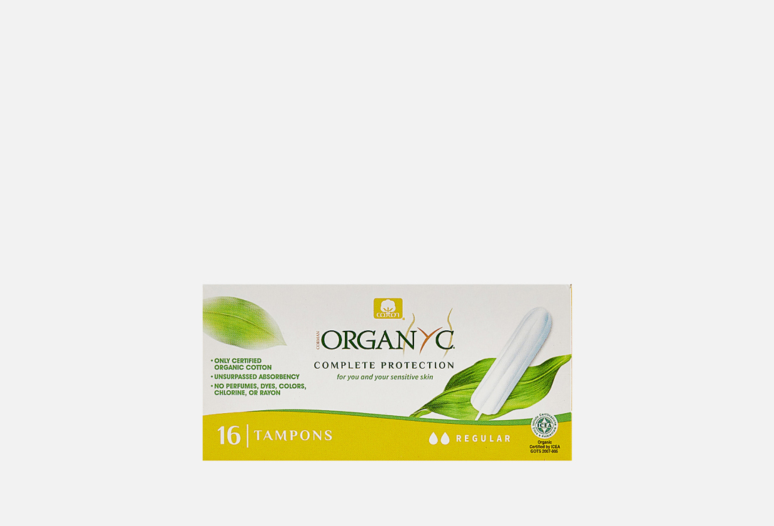 Organyc Tampons Regular tampons