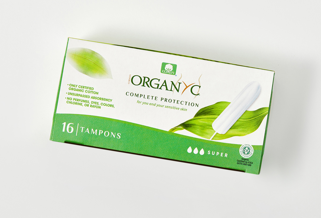 Organyc Tampons Super tampons