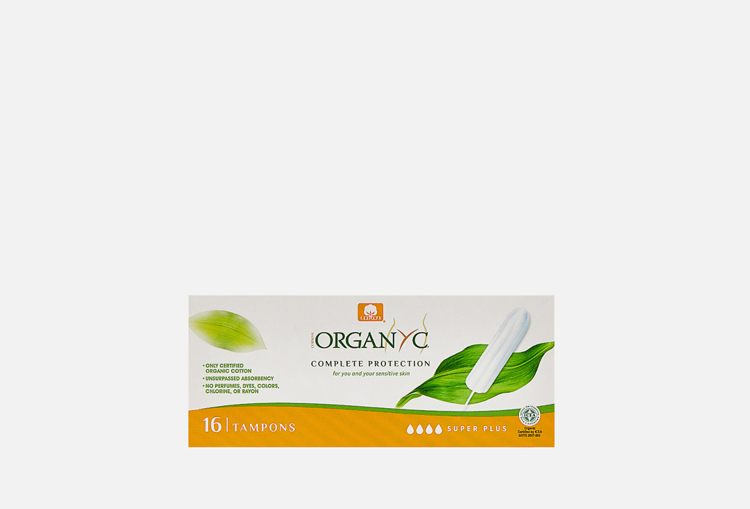 Organyc Tampons Super Plus tampons