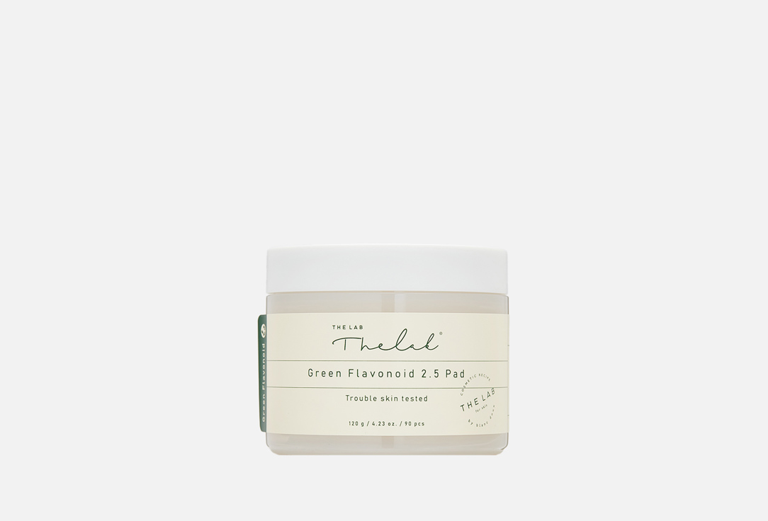 THE LAB by blanc doux Face Toner Pads Green Flavonoid 2.5 Pad