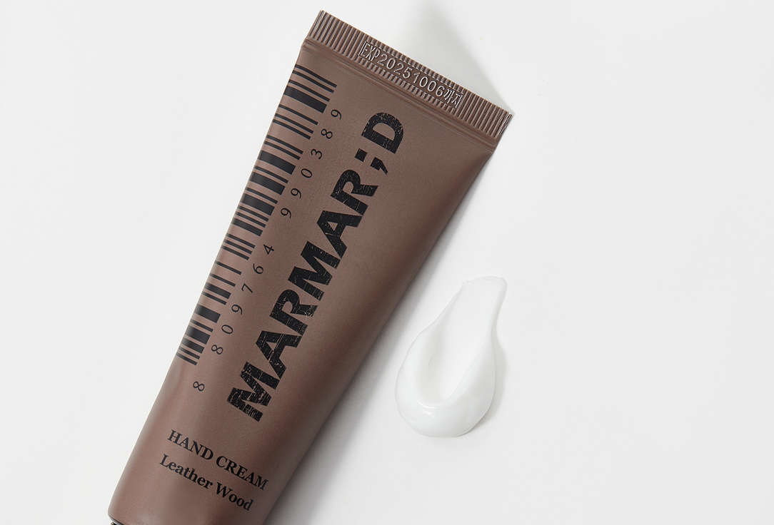 Marmard Perfumed Hand Cream Leather Wood