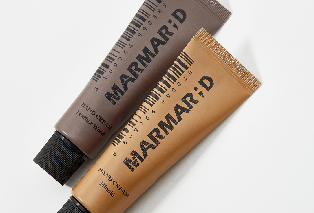 Marmard Perfumed Hand Creams Set Woody Duo