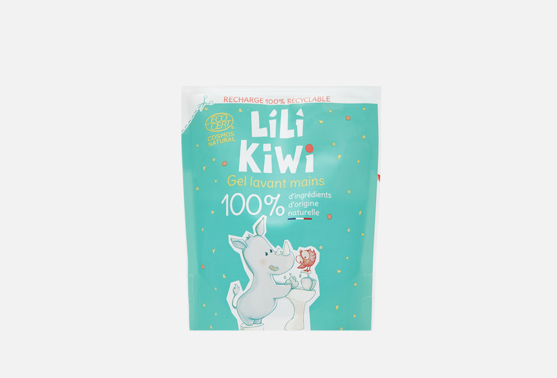 LiLi KiWi Hand cleaning gel refill 100% Natural